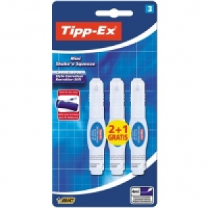 Lot de 3 mini stylos correcteur Tipp Ex ShakenSqueeze 4 ml 2.99&nbsp;&euro;