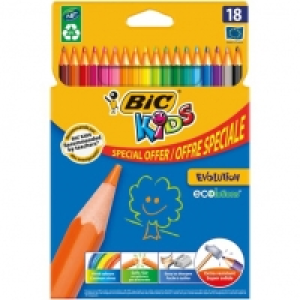 Crayons de couleur x18 - Kids evolution 2.99&nbsp;&euro;