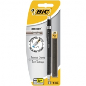 Porte-mines Criterium 2 mm HB + une recharge de 6 mines - coloris noir 4.99&nbsp;&euro;