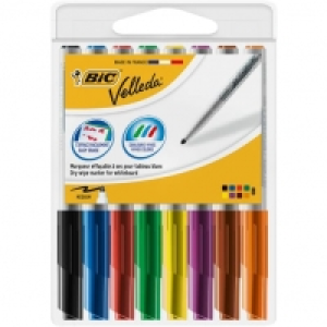 Lot de 8 marqueurs effacables pointe moyenne - assortiment fantaisie 4.99&nbsp;&euro;