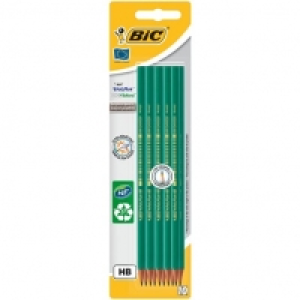 Bic Lot de 10 crayons de bois Evolution HB