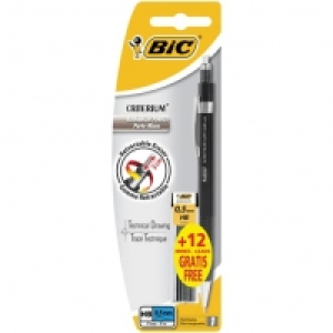 Bic Porte-mines Criterium 0.5 mm HB + une recharge de 12 mines - coloris n