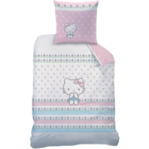 Parure housse de couette coton HELLO KITTY ALIX