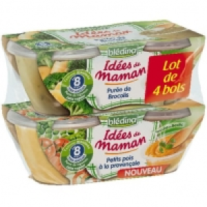 BlÉdina IDÉE DE MAMAN Légumes Purée De Brocolis Dès 8 mois 200g X 4