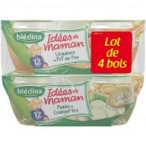 BlÉdina IDÉE DE MAMAN Légumes Pot Au Feu Dès 12 mois 200g X 4