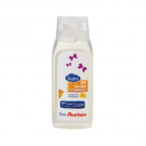 Auchan Baby Gel Lavant Corps Et Cheveux Mini 75mL