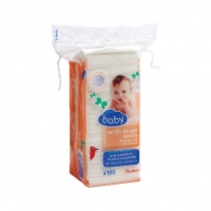 Auchan Baby Carrés De Soin X 100