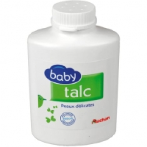 Auchan Baby Talc Peaux Délicates 200g