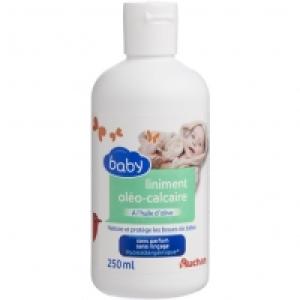 Auchan Baby Liniment Oléo Calcaire 250mL