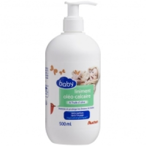 Auchan Baby Liniment Oléo Calcaire 500mL