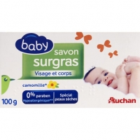 Auchan Auchan Baby Savon Surgras 100g