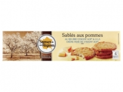 Sabl&eacute;s &agrave; la cr&egrave;me et au beurre dIsigny AOP