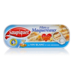 Filets de maquereaux vin blanc aromates 176g 2.55 €