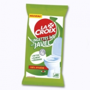 Aldi Lacroix® Lingettes WC avec javel x 40