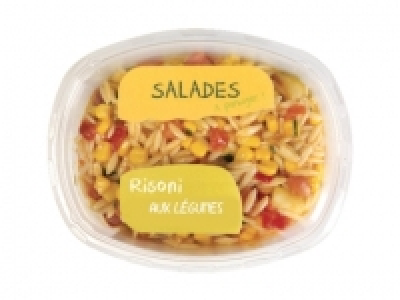 Penne au thon ou risoni aux l&eacute;gumes