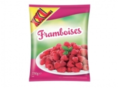 Framboises surgel&eacute;es