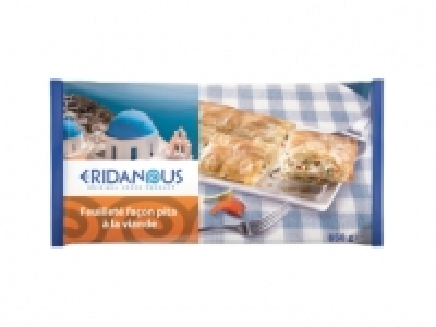 Feuillet&eacute; fa&ccedil;on pita &agrave; la viande