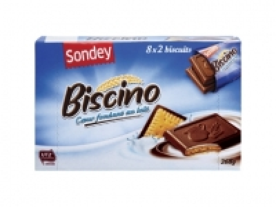 16 biscino c&oelig;ur fondant au lait