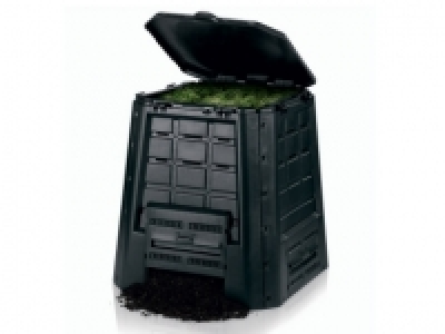 Composteur avec grille de sol et piquets