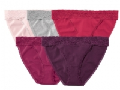 5 strings ou 5 culottes taille basse