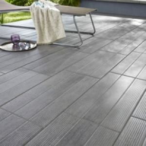 Carrelage terrasse gris 31 x 61,8 cm Vieste 13.90 €
