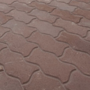 Pavé autobloquant S rouge 21,9 x 11 cm, ép.5,5 cm 11.50 €
