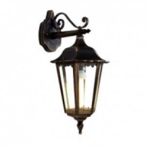 Applique extérieure Castries alu noir et or - E27 24.95 €