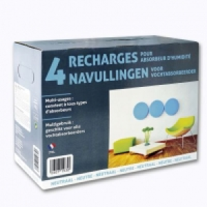 Recharges pour absorbeur dhumidité 5.49 €