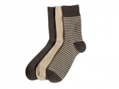 3 paires de chaussettes homme 3.99 €