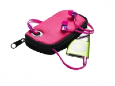 Ecouteurs intra-auriculaires avec pochette