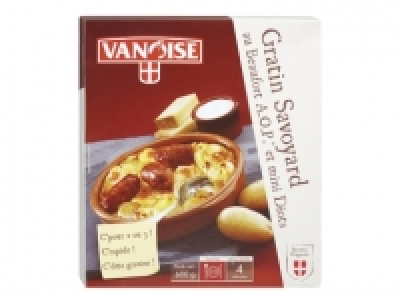Gratin savoyard au Beaufort AOP et minis diots