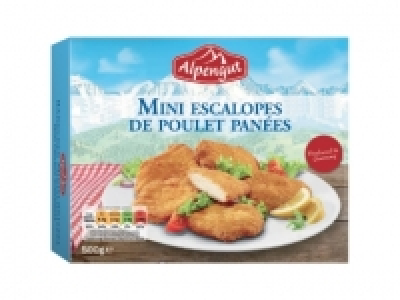 Mini escalopes de poulet panées 2.99 €