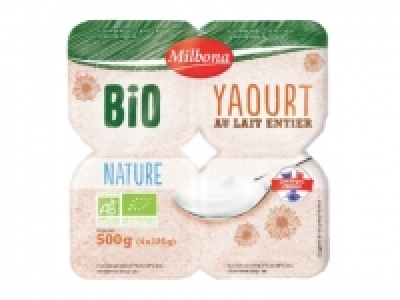 4 yaourts nature bio