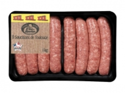 8 saucisses de Toulouse 4.49 €