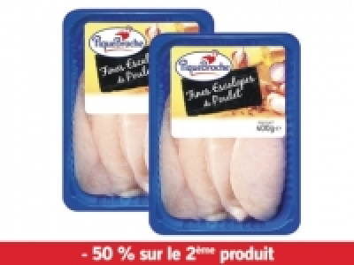 Fines escalopes de poulet