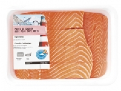 8 pavés de saumon 13.99 €