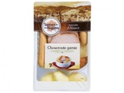 Choucroute garnie cuisinée au Riesling