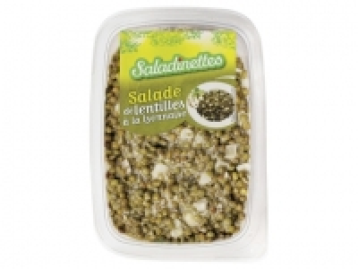Salade de lentilles à la lyonnaise