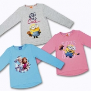 T-shirt manches longues fille 3.99 €