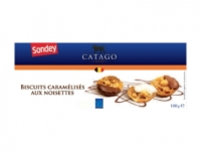 Biscuits caramélisés aux noisettes