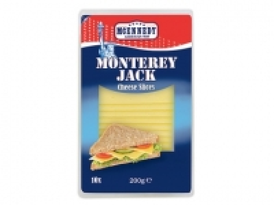 10 tranches de fromage Monterey Jack