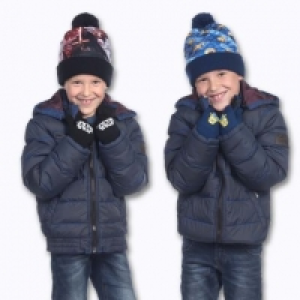 Bonnet et gants licence garçon