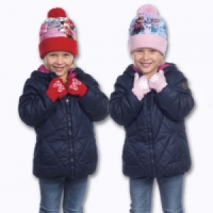 Bonnet et gants licence fille