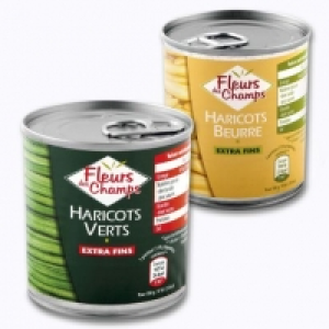 Fleurs Des Champs® Haricots verts ou beurre