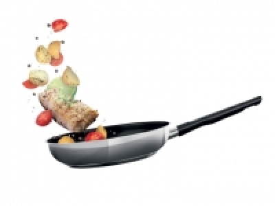 Poêle en acier inoxydable avec revêtement en céramiq