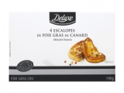 4 escalopes de foie gras de canard 5.99 €