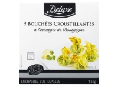 9 bouchées croustillantes à lescargot de Bourgogne 3.29 €