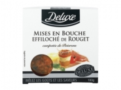 4 mises en bouche rouget-poivron