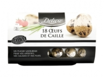 18 œufs de caille