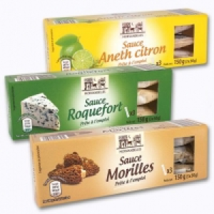 Lot de 3 sauces individuelles en étui 1.99 €